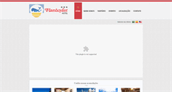 Desktop Screenshot of flamboyanthotel.com.br